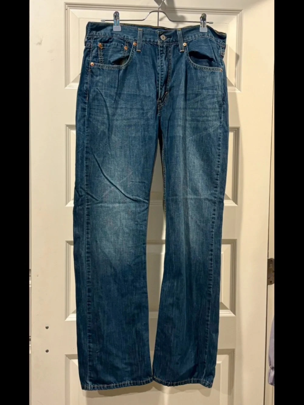 Levi's 527 Slim Bootcut Men's Jeans Dark Wash 34x32 EXCELLENT Condition!! - Picture 1 of 7